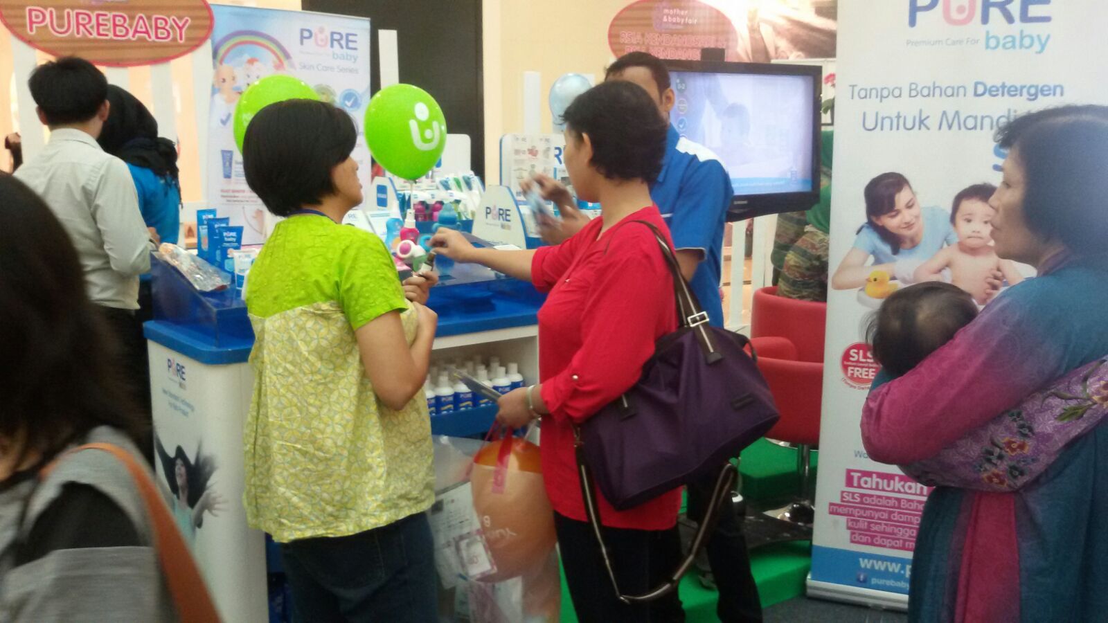 Event Purekids di Mother & Baby Fair ( Surabaya ) 2015 — foto 7